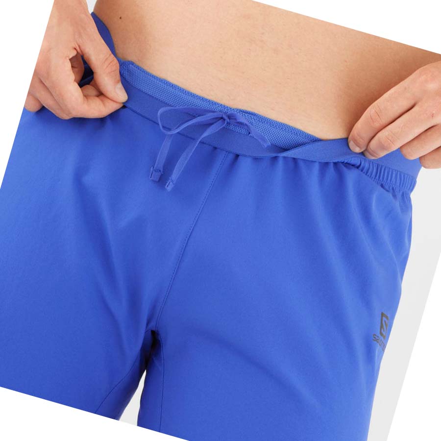 Bermudas Salomon CROSS 7'' Hombre Azules | MX 3164JPQ